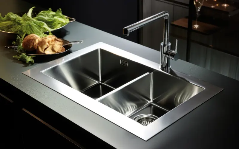 Kitchen sink installation